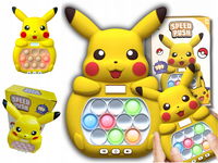 konsola pop it pikachu pokemon gra elektroniczna antystresowa popit big duż