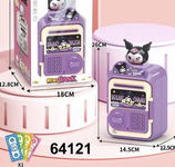 skarbonka bankomat moneb box mini bank kuromi hello kitty sejf