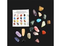 kamyki kamienie oszlifowane szlachetne świata kolekcja 20szt 1-2cm gemstone