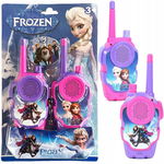 walkie talkie frozen kraina lodu krótkofalówki zestaw dla dzieci disney