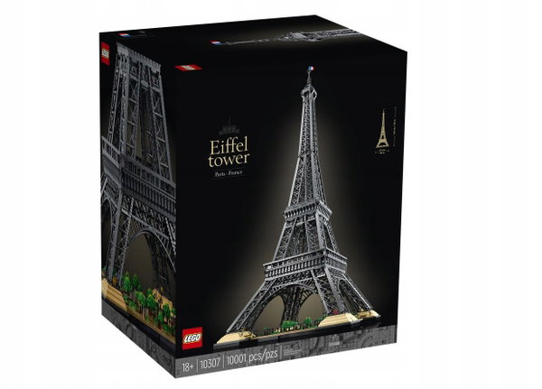 LEGO 10307 ICONS - WIEŻA EIFFLA 10001 ELEMENTÓW!