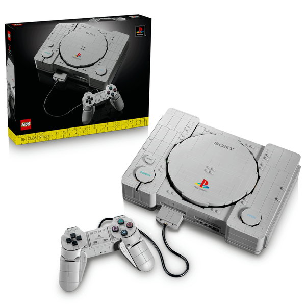 LEGO PlayStation 72306 – kultowa konsola PS1 - 1911 elementów