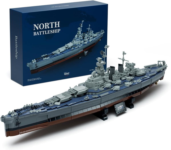 Klocki Nifeliz Pancernik North Battleship 1701 elementów NF10280