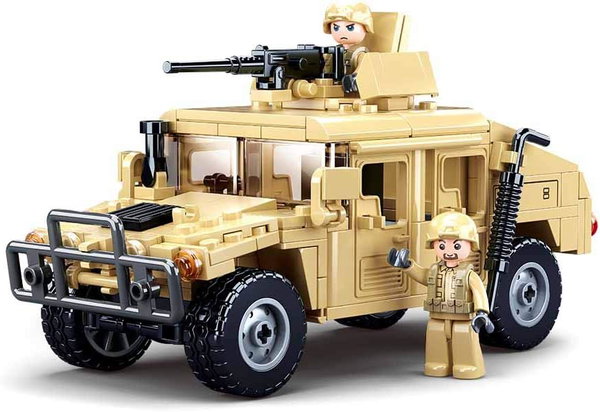 Klocki Sluban Model Bricks Pojazd wojskowy M38-B0837 265 elementów