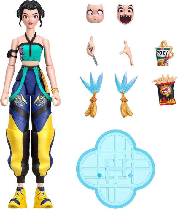 MATTEL KPOP DEMON HUNTERS HUNTR/X ZOEY FIGURKA AKCJI 14 CM JRY32