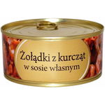 Konserwa ŻOŁĄDKI Z KURCZĄT 300g - MARLEJ