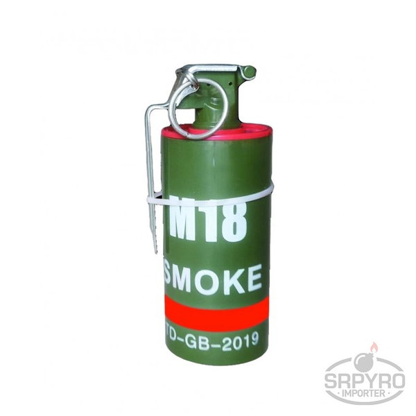 Granat dymny wz. M18 czerwony