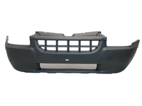 Fiat Doblo I 2001-2005 przed liftem Zderzak przód czarna tekstura