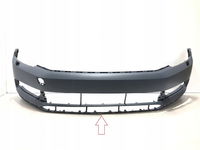 VW PASSAT B8 2014- HIGHLINE ZDERZAK PRZÓD POD SPRYSKI Z OTWORAMI NA LISTWY