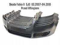 SKODA FABIA 2 II 5J0 2007-2010 PRZED LIFTEM ZDERZAK PRZÓD PRZEDNI