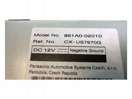 Toyota Auris I E15 Lift 12r 1.4 D4D Moduł sterownik multimedia 861A0-02010