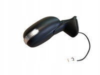 Toyota Auris I E15 Lift 10-12 Lusterko prawe elektryczne 7 PIN czarny mat