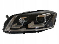VW PASSAT B7 EURO TYPE 11-2014 REFLEKTOR LAMPA LEWY BI-XENON LED