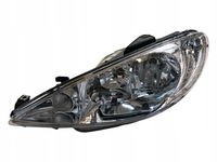 PEUGEOT 206 2002-2005 REFLEKTOR H7/H7 LAMPA PRZÓD PRZEDNIA LEWA LEWY EUROPA