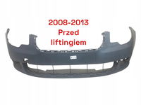 SKODA SUPERB II 3T0 06.2008-06.2013 PRZED LIFTINGIEM ZDERZAK PRZÓD PRZEDNI