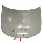 VW PASSAT B5 1996-2000 PRZED LIFTEM MASKA POKRYWA SILNIKA