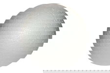 Bombka Kula Styropianowa 25 cm ( 1 szt ) dwie połówki
