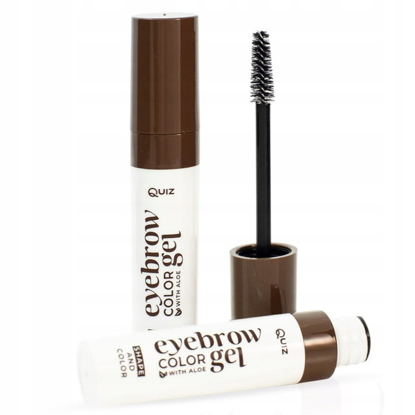 Quiz Eyebrow Gel Shape żel koloryzujący do brwi z Aloesem Light 5 ml