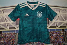 Niemcy DFB Deutscher Fussball-Bund Adidas Climalite 2018-19 home size: 110