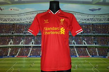 Liverpool Football Club Warrior WarTech 2013-14 Premier League home size: S-M/L