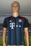 Fusball-Club Bayern Munchen e.V. Adidas Climacool 2013-14 third size: L-164