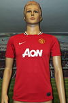 Manchester United Football Club Nike DriFit 2011-12 home size: L 152-158