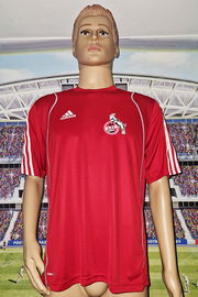 Fusball-Club Koln 01/07 eV Adidas Climalite 2004-05 training shirt home size M-L