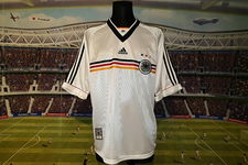 Niemcy DFB Deutscher Fussball-Bund Adidas Official Garment 1998-00 home size: XL