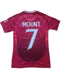 Koszulka domowa Manchester Utd 2024/2025 MOUNT 7 dla kobiet z Polski L