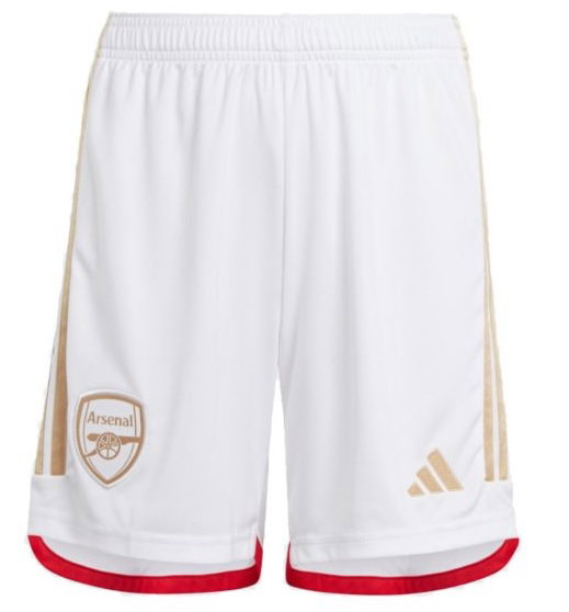 Adidas Arsenal Londyn spodenki białe domowe 23/24 M