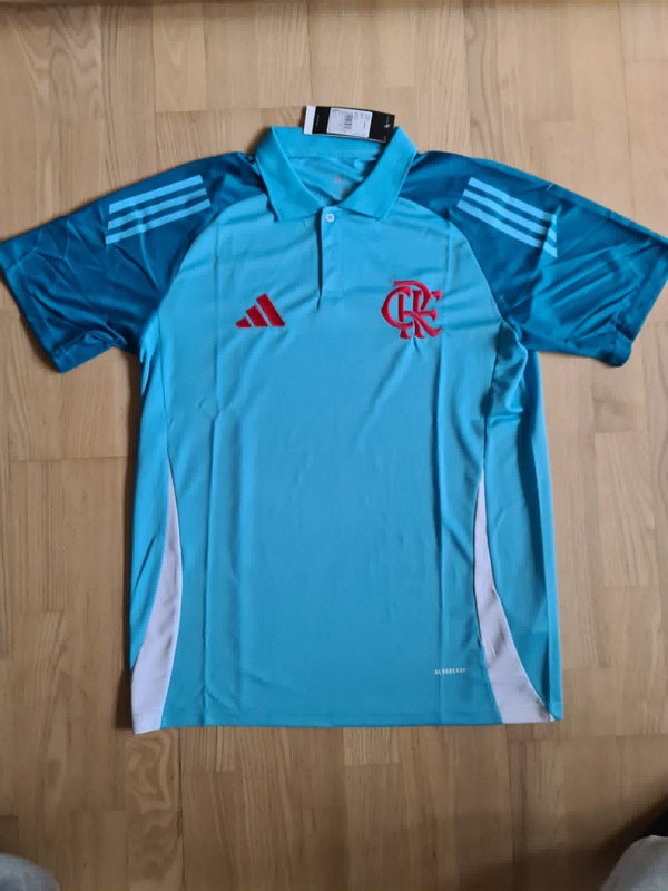 Nowa z metką z Brazylia Adidas Flamengo koszulka Polo rozmiar L