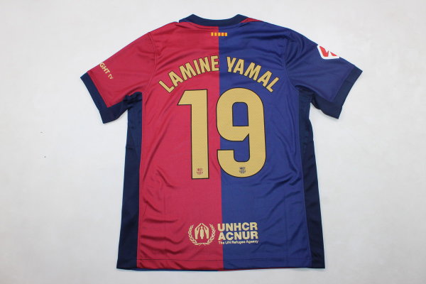 Koszulka dom Nike BARCELONA Lamine Yamal 19 2024/2025 patch XL