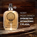 Avon Scent Masculine Woody męska woda toaletowa 30ml FOLIA