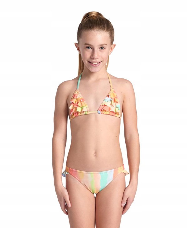 Stój kąpielowy dziewczęcy dwuczęściowy bikini basen plażę Arena Bikini 140