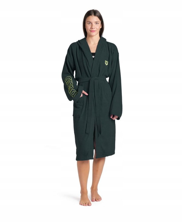 Szlafrok kąpielowy na basen bawełniany z kapturem unisex Arena Zeppelin R.L