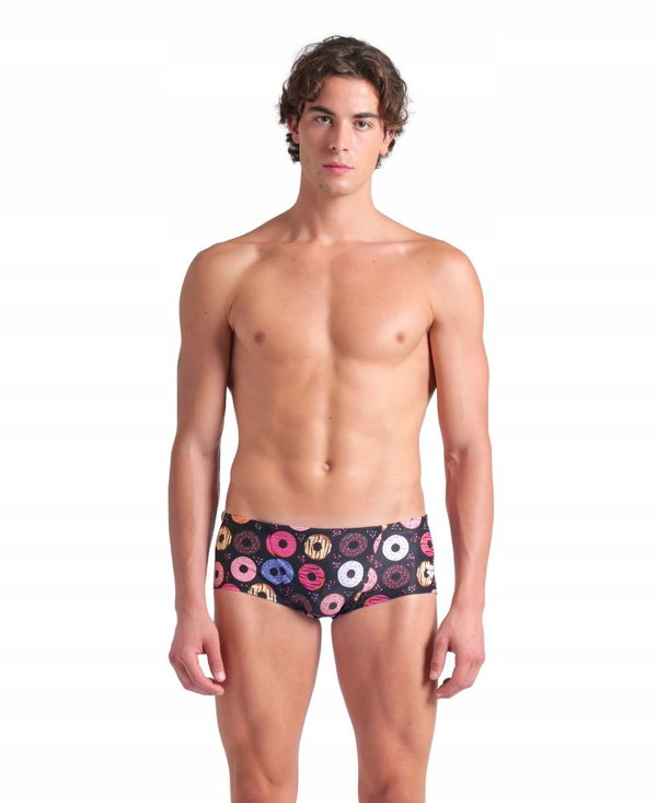 Kąpielówki męskie treningowe na basen do pływania Arena Donuts Low Waist D8