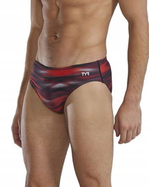 Kąpielówki męskie slipy kąpielowe na basen TYR Brief Technowave rozm.D7|XL