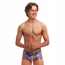 Kąpielówki chłopięce spodenki bokserki szybkoschnące Funky Trunks R.152
