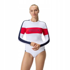 Koszulka z długim rękawem do pływania damska Ls Swim Top rozmiar M