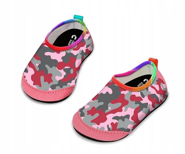 Buty do wody dla dzieci Crova Kids Pink Grey Moro rozmiar 27/28