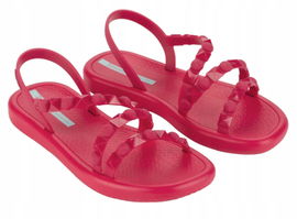 Sandałki damskie płaskie sportowe plażowe ozdobne tworzywo Ipanema Pink 40