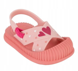 Sandałki dziecięce sportowe obuwie z tworzywa Ipanema Cute Pink R.24