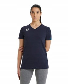 Koszulka damska T-Shirt sportowy Arena Team Line T-shirt Panel Navy R.XS