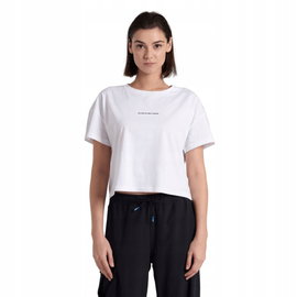Koszulka damska top bawełniany sportowy okrągły dekolt Arena Crop Top r.S