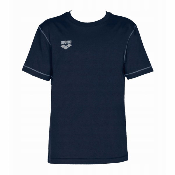 Koszulka Sportowa Unisex Junior Arena Tl Navy R.128cm