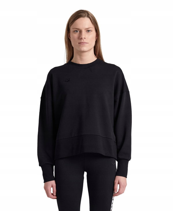 Bluza damska oversized sportowa bawełniana casual Arena Black R.XS
