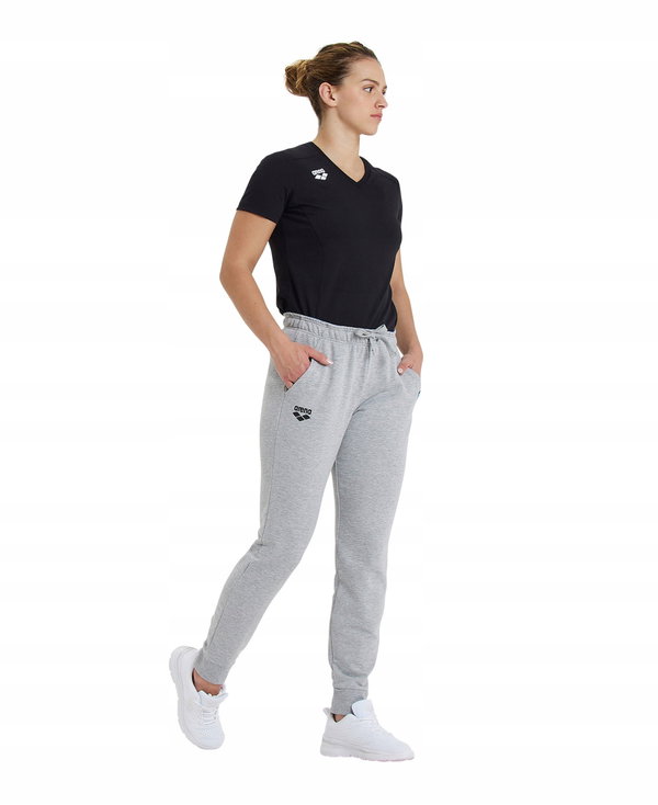 Spodnie dresowe damskie bawełniane Arena Women's Pant Solid Grey R.S