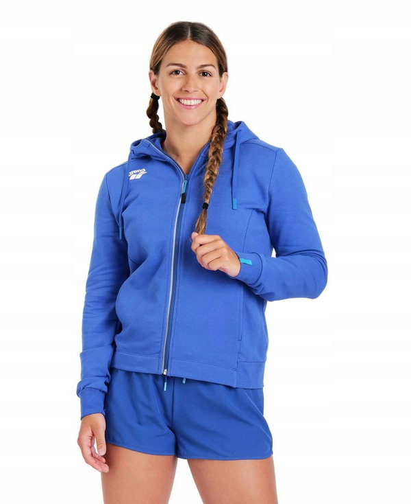 Bluza damska rozpinana z kapturem Arena Panel R.L