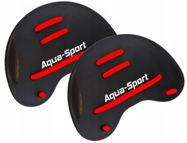 Wiosełka treningowe do pływania na palce z gumką