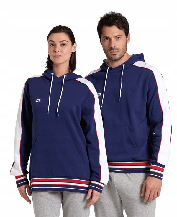 Bluza sportowa z kapturem typu kangurka unisex Arena Icons Hooded Sweat XXL